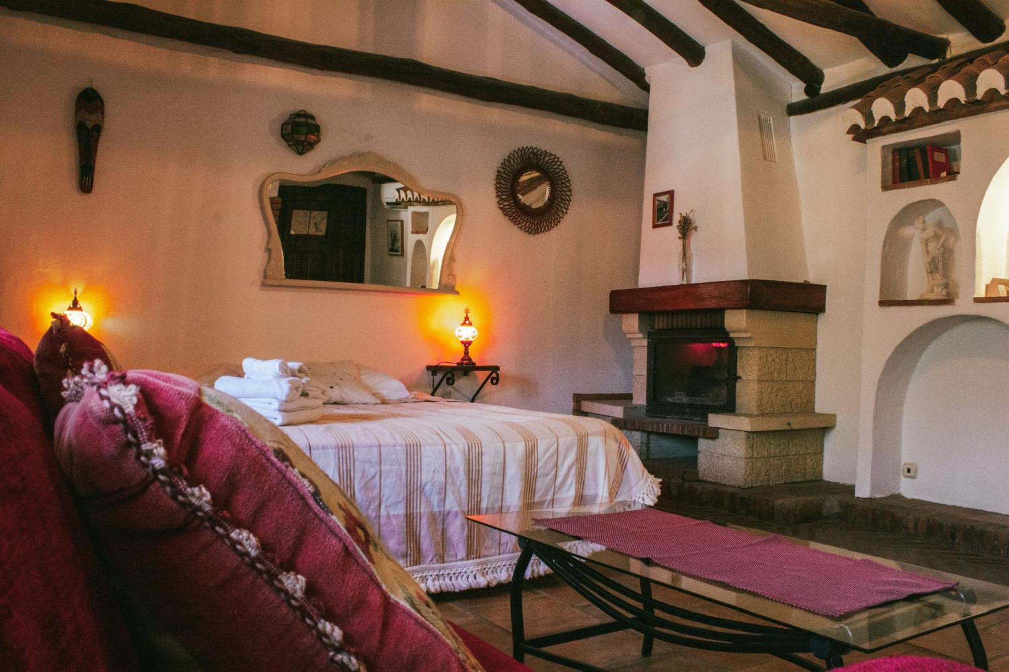 Hotel Rural Alqueria De Los Lentos Niguelas Ruang foto